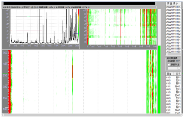 探傷檢測界面 探傷檢測界面